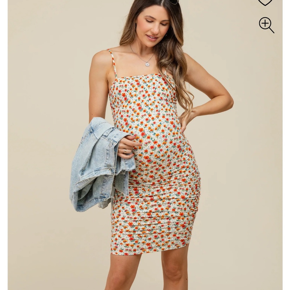 Pinkblush Red and White Sleeveless Midi Dress